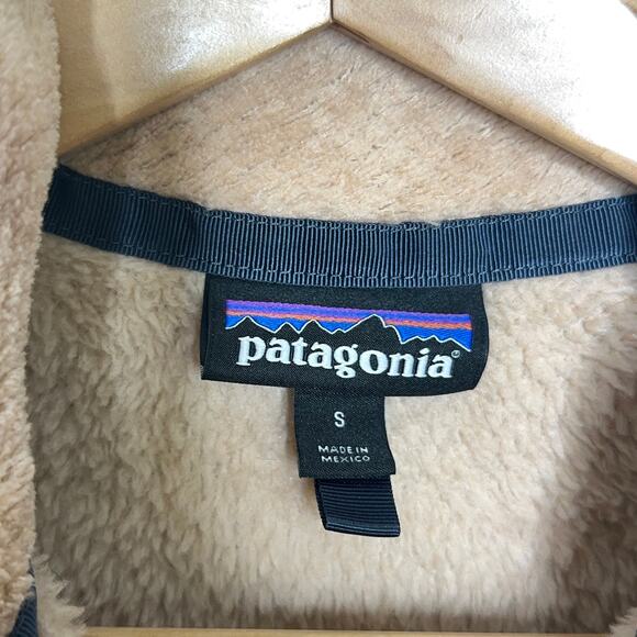 PATAGONIA Snap-T Re-Tool Fleece Rosewater Peach Cream Blush {FF10} - Picture 4 of 7